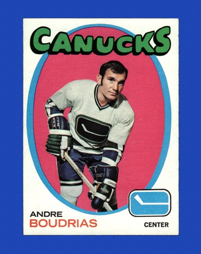 1971-72 Topps Set-Break # 12 Andre Boudrias NM-MT OR BETTER *GMCARDS*