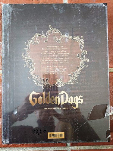 GRIFFO & DESBERG - Coffret GOLDEN DOGS T.1 à 4 (intégrale) - Neuf sous blister - Picture 2 of 2