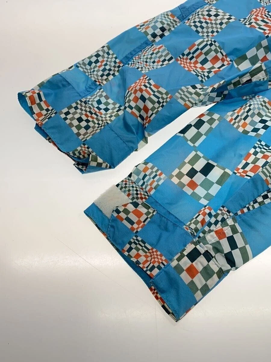 LOUIS VUITTON（LV） LOUIS VUITTON Giacca Nylon Damier Checker Paracadute Spa 46 Blu Totalmente