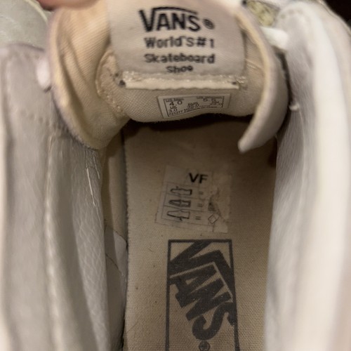Vans High top With Fringe Us Women’s 5.5 Preowned Sand Color - Picture 8 of 9