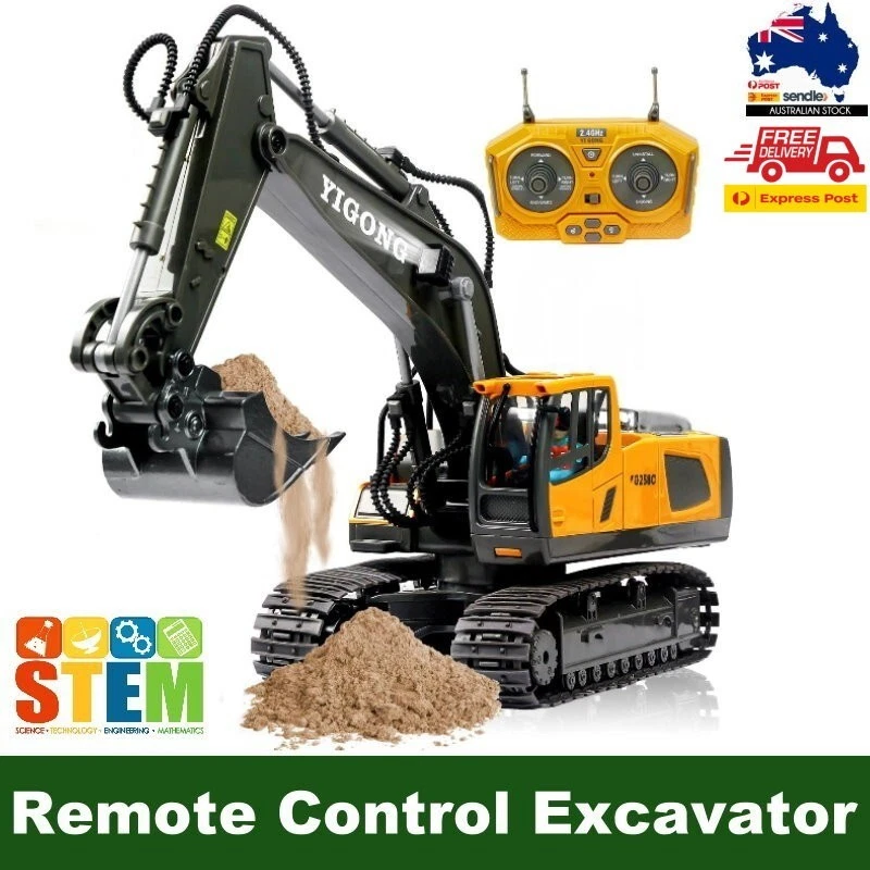 Yi Gong Toys 1/20 RC Alloy Excavator 11CH Remote Control