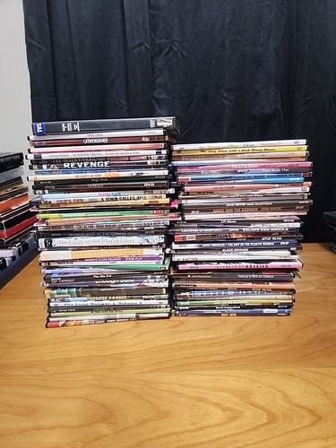 80+ DVD Movies! Assorted DVD Lot in cardboard slim case/eco packaging