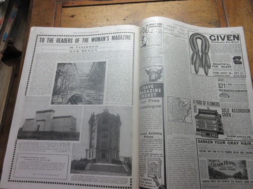 The Woman's Magazine 11/1906 Saint Louis Fashion, Great Ads Auto on Cover - Picture 9 of 10