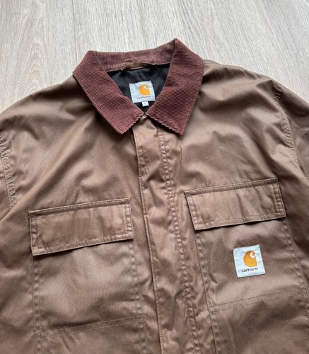 Carhartt Arctic Coat Brown Waxed Jacket - Picture 4 of 16