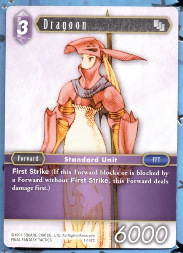 Final Fantasy TCG Opus 1, 2 & 3 Cards - YOU PICK - Non-Foil Common & Rare - Picture 44 of 148