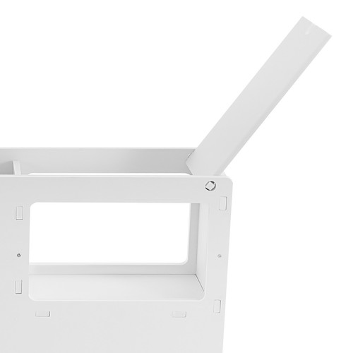 Slim Bathroom Storage Cabinet Floor Standing Toilet Paper Organizer Shelves SALE - Picture 17 of 18