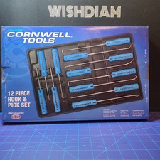 New Cornwell Tools 12 Piece Hook Pick Set Ctg812hps New Cornwell Tools 12 Piece Hook Pick Set Ctg812hps
