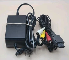 *Read Description* Official Nintendo Gamecube PS AC Adapter DOL-002 & AV Cable