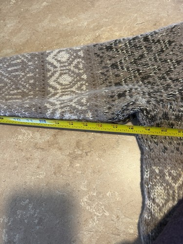 Cold Water Creek Wollmischung beige bunt durchgehender Reißverschluss Pullover Größe 2X 20-22 - Bild 10 von 16