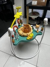 Fisher-Price Jumperoo Rainforest Bouncing Chair with Sounds and Lights Vgc