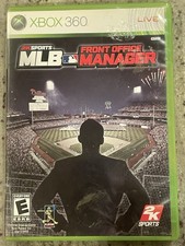 MLB Front Office Manager (Microsoft Xbox 360, 2009) Complete CIB - Tested