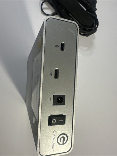 G-Technology G-DRIVE USB-C 10TB External Hard Drive 0G05678-1 w/Power Supply - Picture 2 of 5