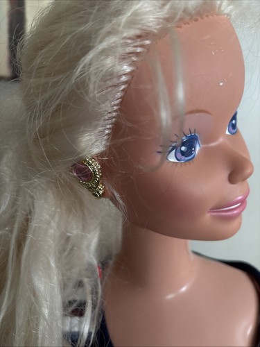 Vintage 92 Mattel Size Life Size Barbie 36 Blond Hair Blue Eye 3' Feet Tall - Bild 4 von 14