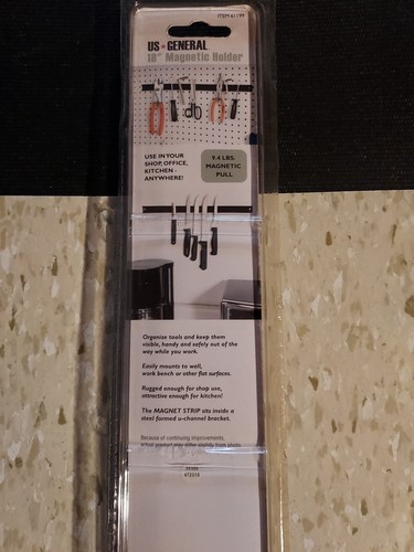 Magnetic Holder, 18 Inch By US General, New, Item 61199 - Picture 8 of 8