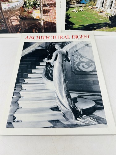 Vintage 1981 Architectural Digest Magazines Interior Design Ads Lot of 3 - Picture 4 of 8
