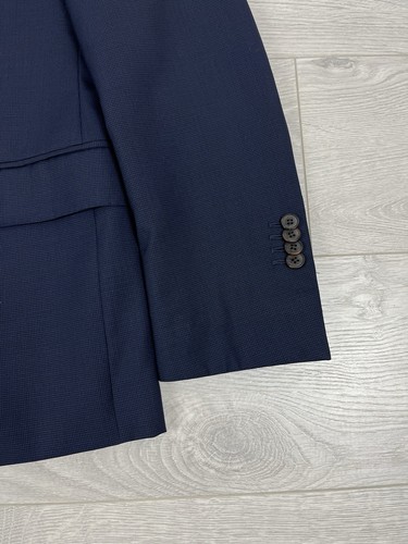 Suitsupply Blu Napoli Vitale Barberis Canonico Navy Tuta Blazer Pantaloni 48R Uomo - Foto 6 di 11