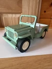 VTG Tonka Jeep Runabout 1960s Light Mint Green & White L@@K Pressed Steel