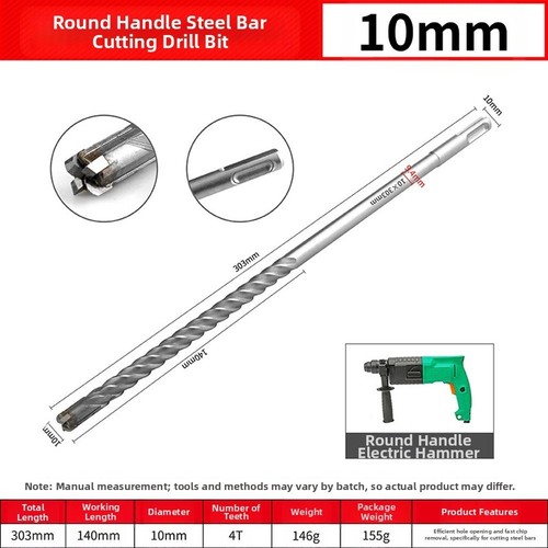 High Efficiency Rotary Hammer Drill Bit 118 Inch for For concrete and Masonry - Picture 7 of 37
