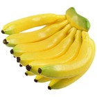  1 Bündel Künstliche Obst Simulation Gelbe Banane Display Modell Lebensechte
