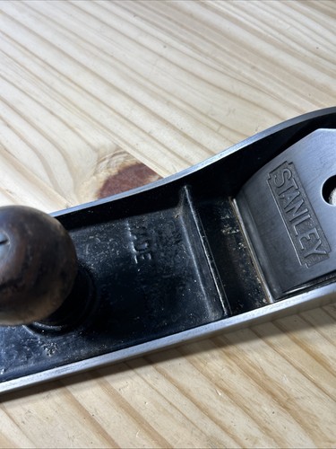 Stanley Bailey 7 Hand Plane Smooth Sole High Knob Nice Condition Woodworking - Picture 4 of 22