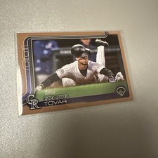 2025 Topps Series 1 - Gold #343 Ezequiel Tovar /2025