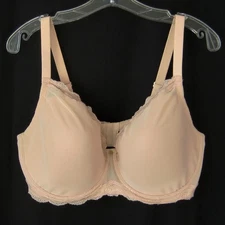 Natori Bra 38H Pure Allure Full Figure Underwire Contour Nude Lined 736099