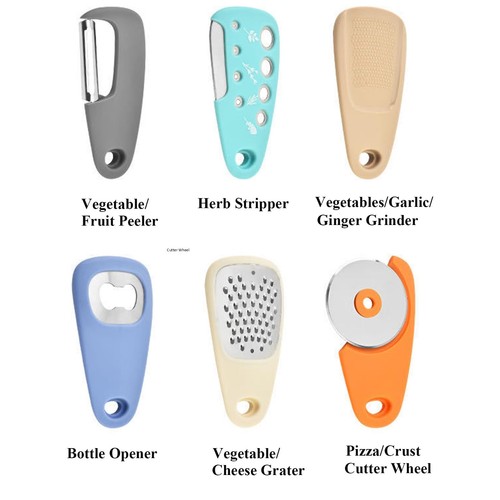 Kitchen Gadgets Set 6 Pieces, Space Saving Cooking Tools Kitchen Accessories-... - Picture 2 of 6