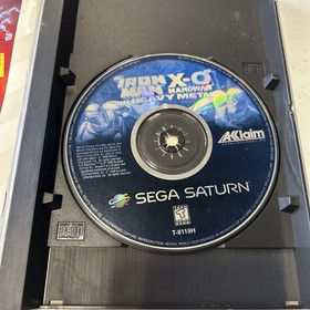 Iron Man X-O Manowar in Heavy Metal (Sega Saturn, 1996) Acclaim Marvel No Foam