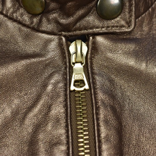 $800 Michael Hoban North Beach Leather Metallic Cropped Biker Jacket Women's 3 4 - Picture 6 of 8