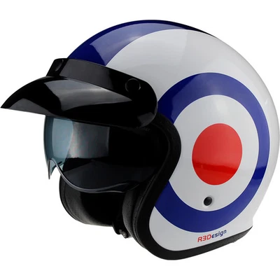 Viper RS-V06 Plus Open Face Scooter Motorcycle Motorbike Helmet - Target