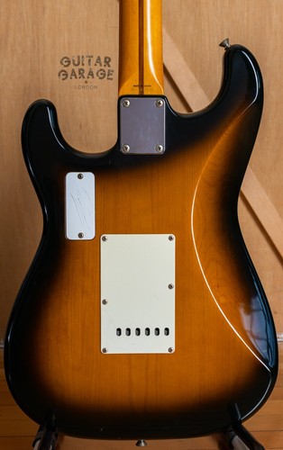 1991 Fender Japan 57 Vintage Reissue Stratocaster Lace Sensor Sunburst rare MIJ - Picture 7 of 18
