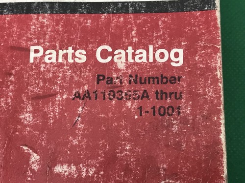 oem CASE PARTS SUBSTITUTION LIST VOLUME 1, A9355A thru 1-1001, Cat # 8-97690 - Picture 2 of 8
