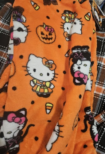 Brand New W Tags Hello Kitty Halloween Pajama Pants Size M - Picture 4 of 7