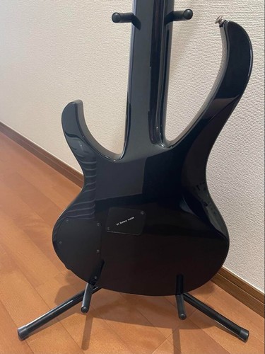 Ibanez BTB475 Fretless 5-String Bass Black Metallic From JAPAN - Picture 3 of 4