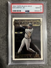 KEN GRIFFEY JR 1994 TOPPS BLACK GOLD #8 PSA 10 GEM MINT