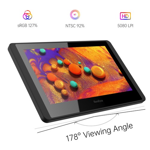 Bisofice 12HD-A H-IPS Graphics Drawing Tablet 11.6" Full HD Resolution H2G2 - Picture 4 of 12