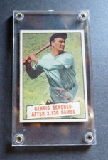 1961 Topps #405 Lou Gehrig Streak - SMALL CREASE ON BACK - NICE CARD