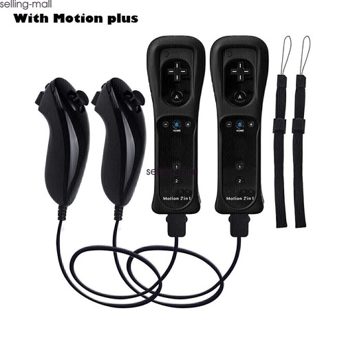 Wii Remote Controller Motion Plus Nunchuck Compatible with Nintendo Wii/Wii U - Picture 76 of 182