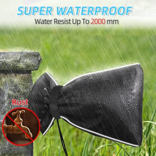Winter Antifreeze Faucet Covers Outdoor Faucet Tap Protective Cover Waterproof - Picture 12 of 21