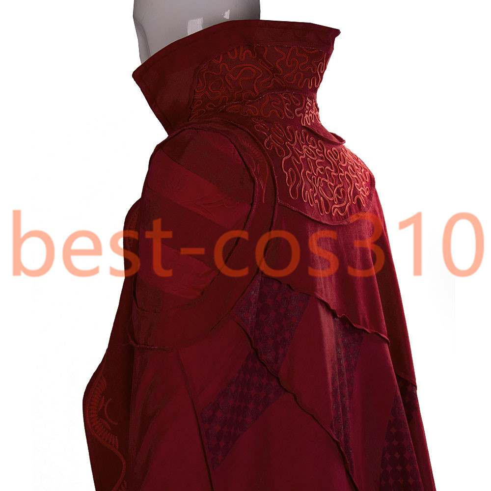Revengers 4 Endgame Cosplay Doctor Strange Cloak Dr Steve Red Robe Costumes