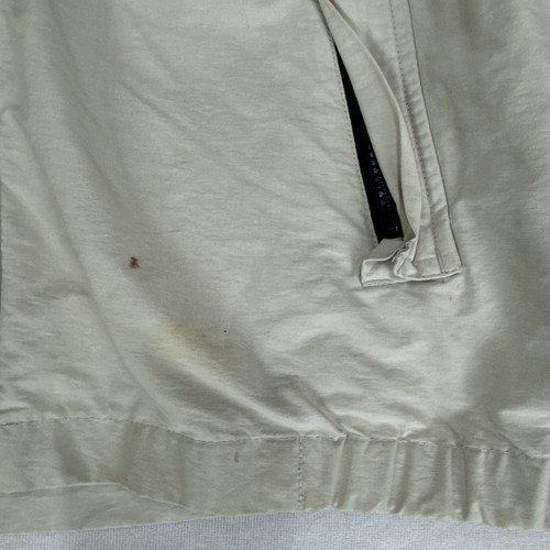 Vintage NAUTICA Windbreaker Jacket Mens Large Beige Full Zip Embroidered 00s - Picture 4 of 11