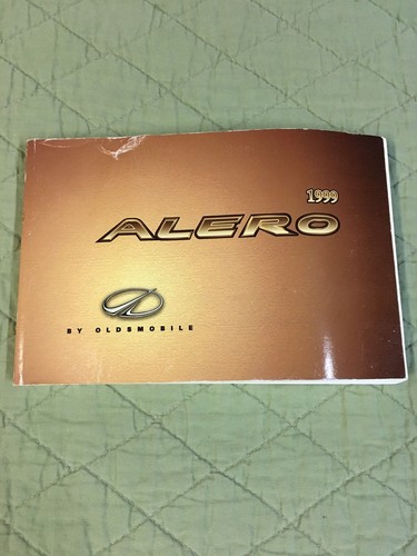 99 1999 Oldsmobile Alero Owners Manual Guide FREE SHIPPING Book SMOKE FREE Owner - Bild 1 von 2