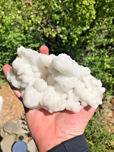 Quartz, milky, Camp Bird mine, Ouray, Colorado, USA - Picture 4 of 16