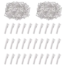 200 Pcs Alligator Hair Clips Kit - 1.26 Inch Metal Duck Bill Hairpins