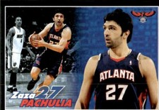 2009/2010 Panini NBA Basketball Figure # 119 Zaza Pachulia