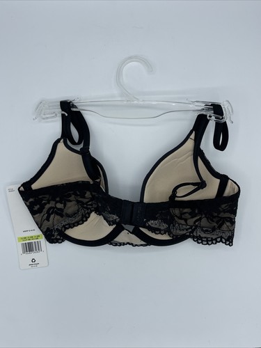 DKNY Signature Skin Fit to Flex Halb-BH 32B Stil #453231 schwarz C8 - Bild 2 von 2