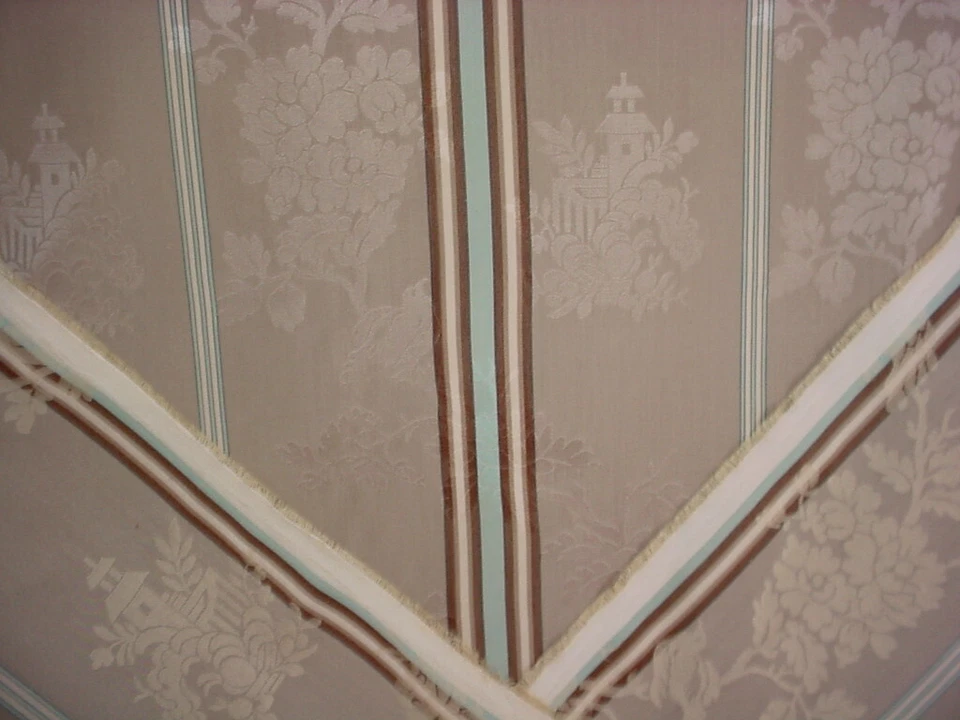 5-5/8Y Brunschwig & Fils 8012126 Harmony Federal Stripe Damask Upholstery Fabric - Image 4 of 4