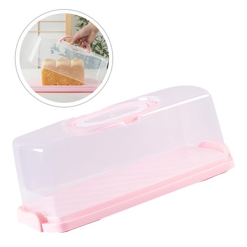 Bread Storage Box Breadboxes for Kitchen Container with Lid Travel - Picture 4 of 12