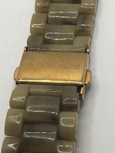 Michael Kors Watch Parts Partial Band Links Clasp 20/22mm YO120 - Picture 2 of 8