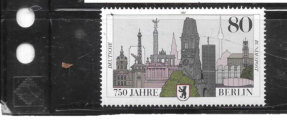 German Postage 1981-1990 Year of Issue Stamps